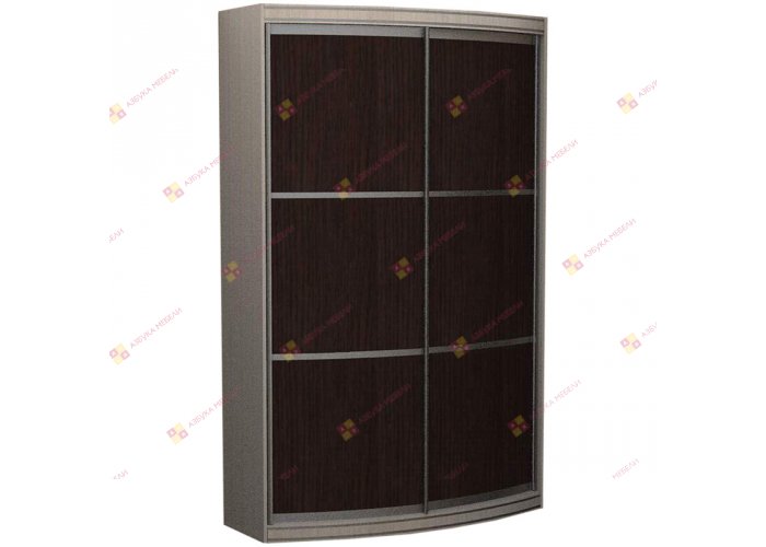 Радуга-450 выпуклый радиусный шкаф-купе